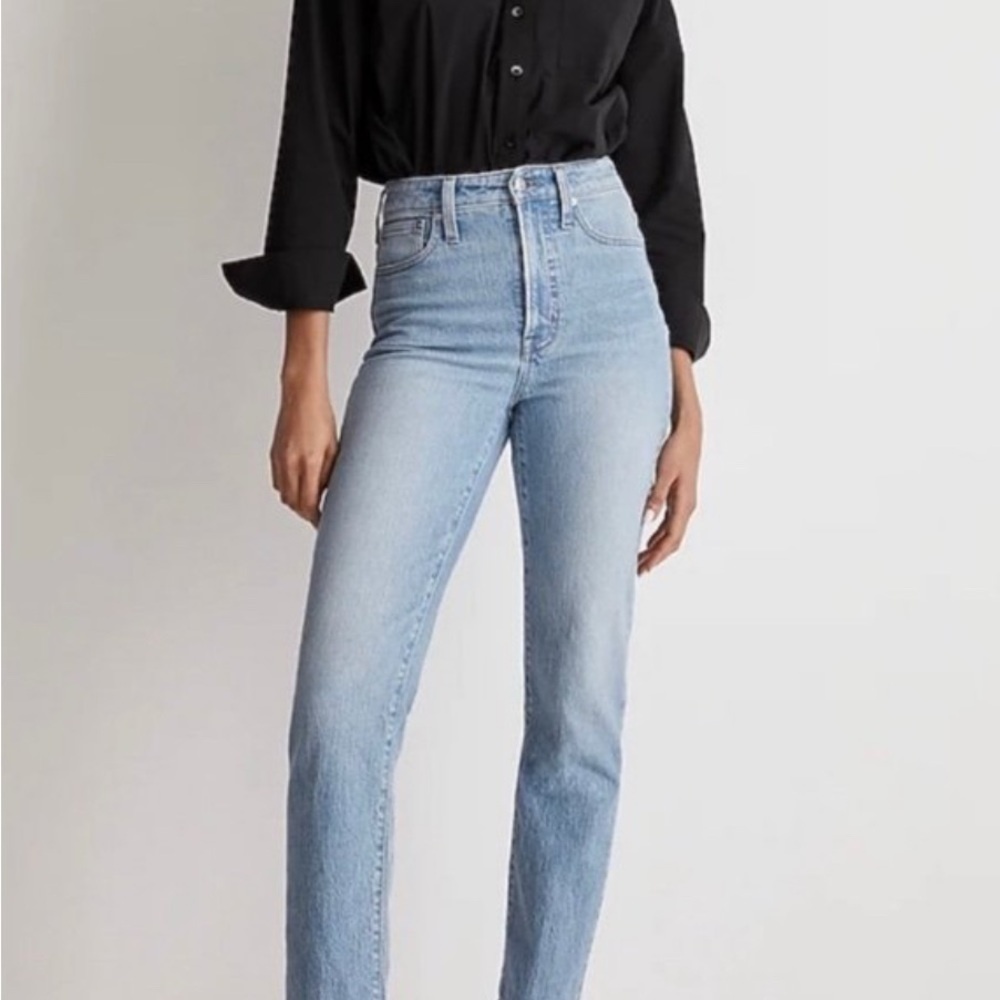 Madewell Curvy Perfect Vintage Straight Jeans
